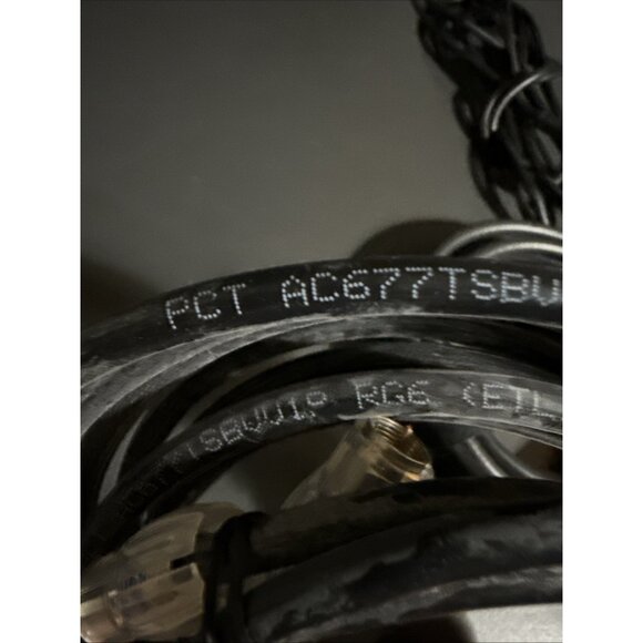 Comcast Xfinity Coax Cable Oct 2020 Stock 10 ft 1 RadioShack Cable Lot Of 3 - Picture 8 of 16